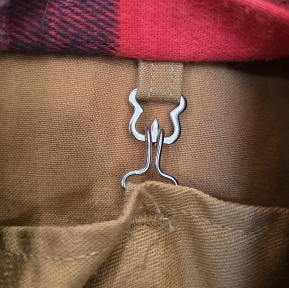 Vtg 60s 70s Black Sheep Brand Hunting Jacket Brown Men's S Chore Coat - Picture 6 of 9